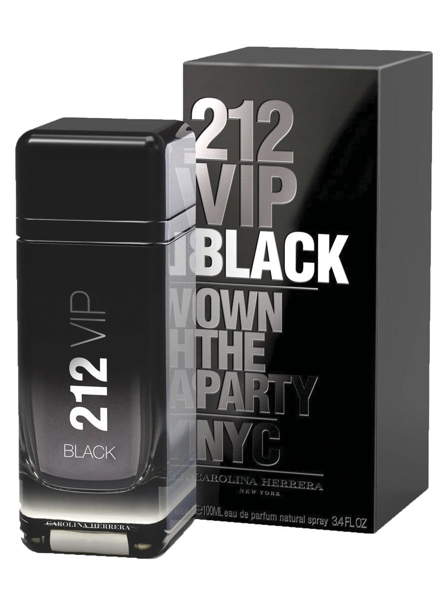 Perfume para Caballero CAROLINA HERRERA * 212 VIP BLACK MEN 3.4 OZ EDT SPRAY